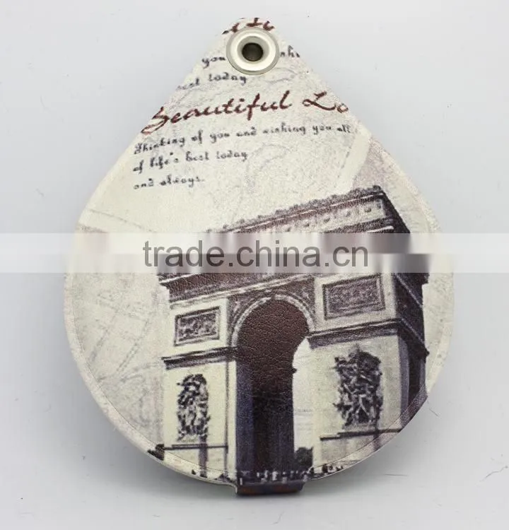 2015 hot sales makeup branded hand mirror,ME315