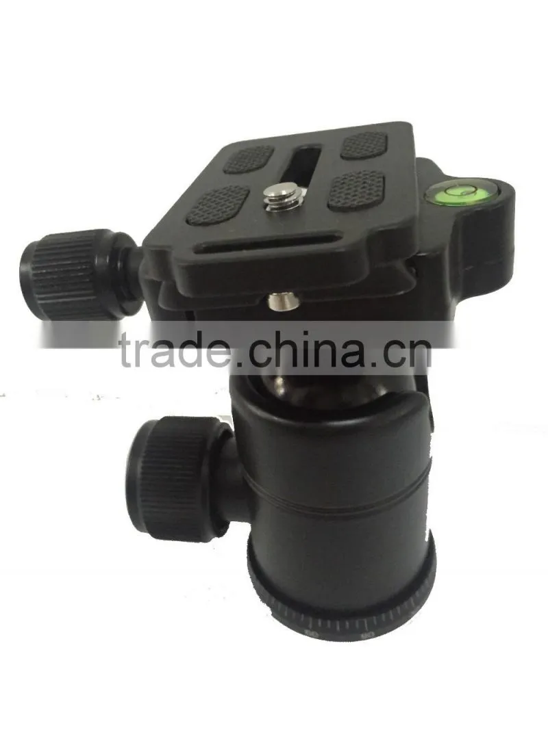 DS009-1H new adjustable aluminum alloy ball head for tripod and monopod