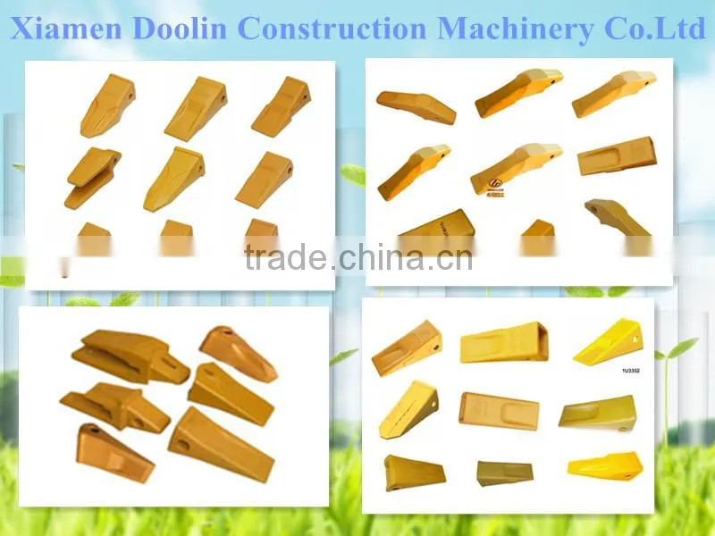 Casting processing sharp teeth bucket 1U3552RC for excavator spare parts-bucket teeth E345 E350