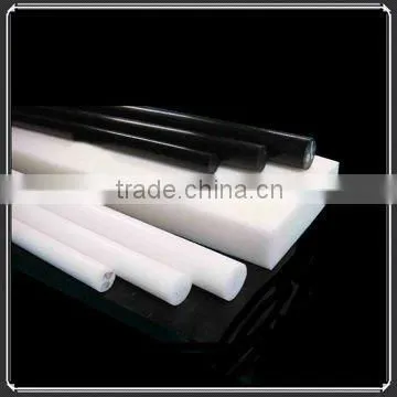 black plastic round rod ptfe