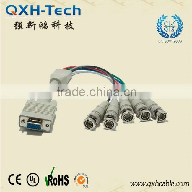 HD SDI VGA to 5BNC PC Monitor Coaxial Cable