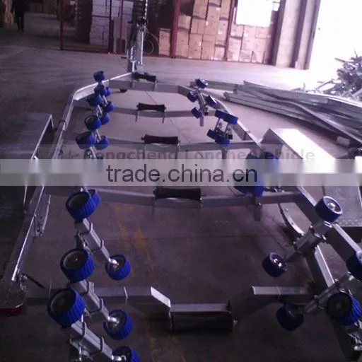 heavy duty double axle boat trailer LH7800