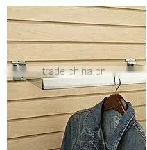 U shaped metal chrome clothes hanging rails