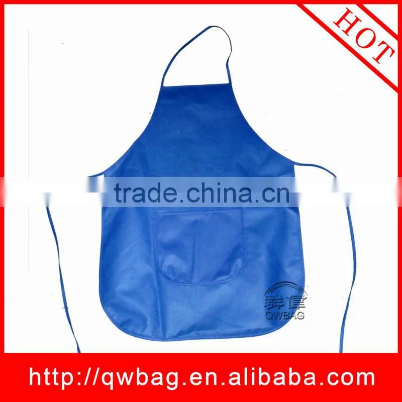 Beautiful woven fabric apron for production