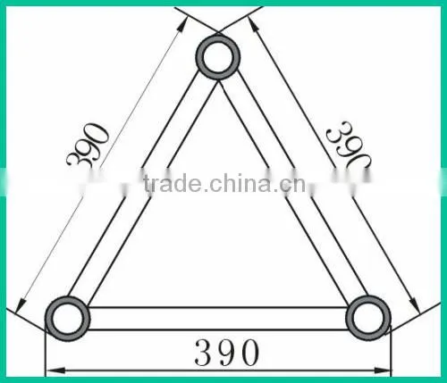 Portable Concert truss for indoor stage