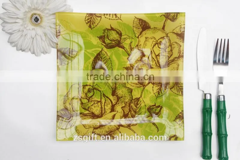 2015 new sell well clear glass plate product
