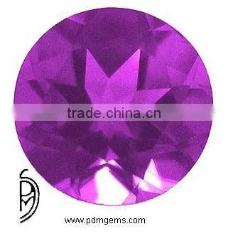 Amethyst Semi Precious Gemstone Round Cut Gemstone For Jewelry From Manufacturer/Wholesaler