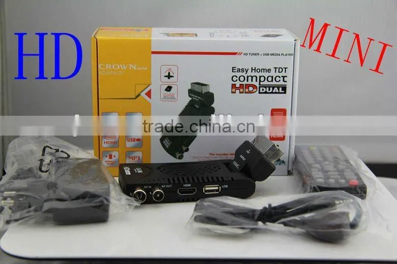Mini Scart with USB DVB-T TV Receiver