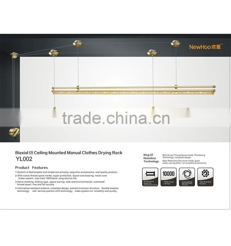 High Quality Laundry Outdoor Telescopic Wall Mounted Clothes Dryer