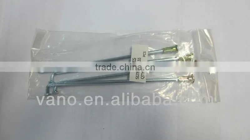 motorcycle spare parts 185mm Gold bicycle spokes