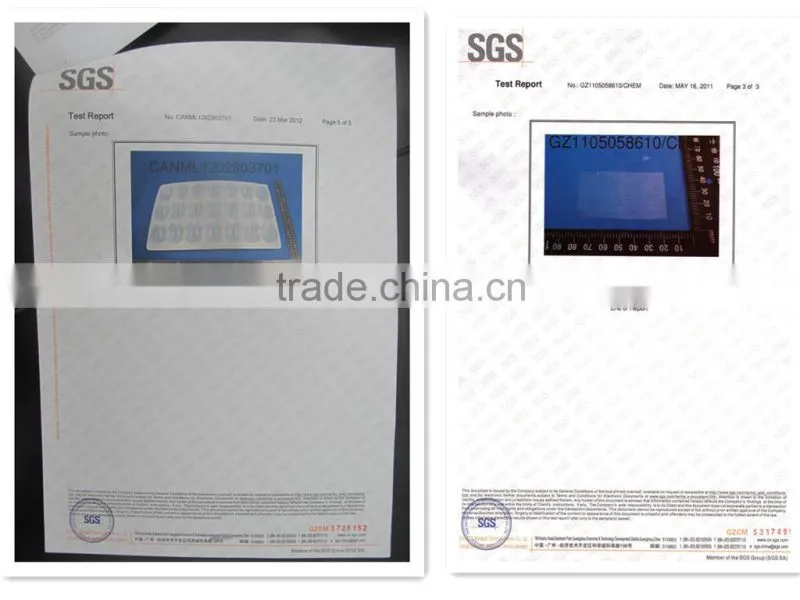 Large Clear BOPP Plastic Bag With Header For Incense Packaging