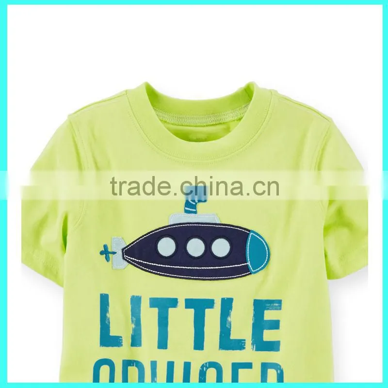 Little cruiser fancy boys garment, fashion clothes 2015 summer
