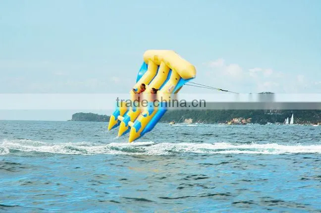 2016 funny commercial inflatable water toys, inflatable Fly Fish,Flying fish boat