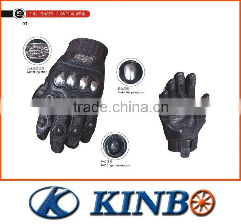 Motorcycle full finger gloves