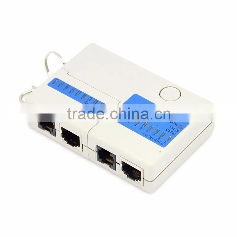 Wholesale mini network Cable Tester RJ45 RJ11 LAN Cable Tester Networking Tool