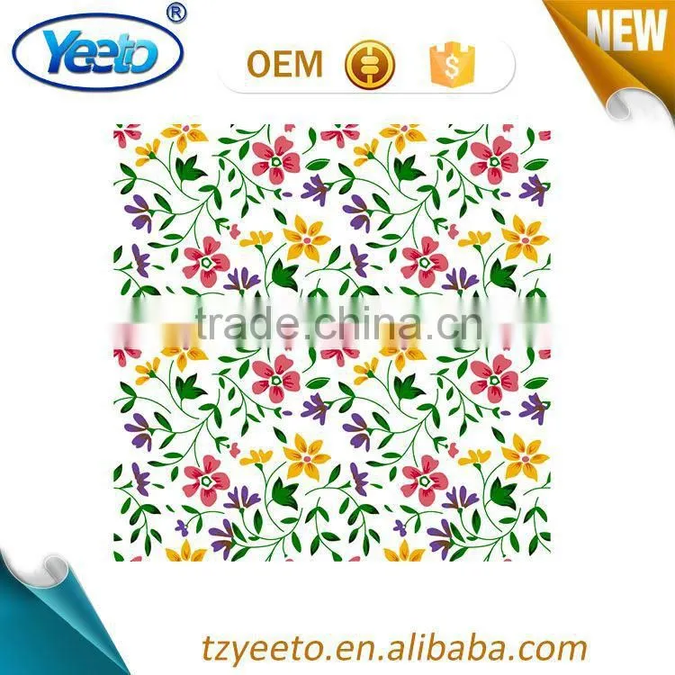 Color Printing PVC Decorative Self Adhesive Window Film