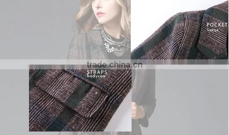 camel color factory supply hign woolen lady coat