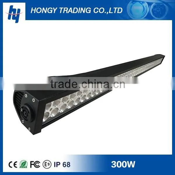 hotsale wholesale 52" 300w 12v/24v led offroad light bar ,car led light bar,9-30v