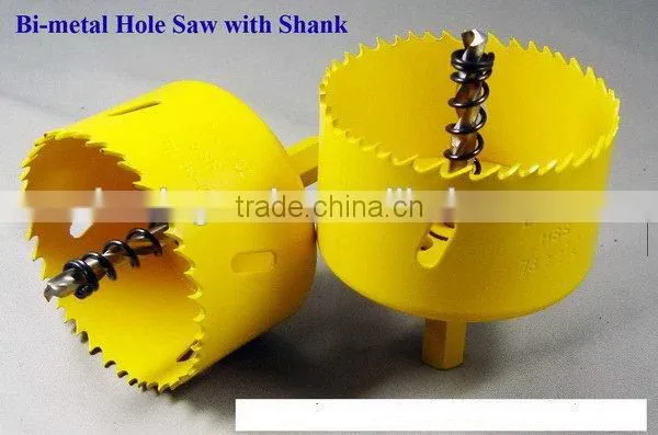 Low price hotsell hss hole saw set bi-metal hole saw kit