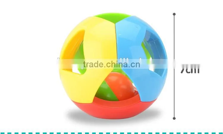 plastic rattle ball