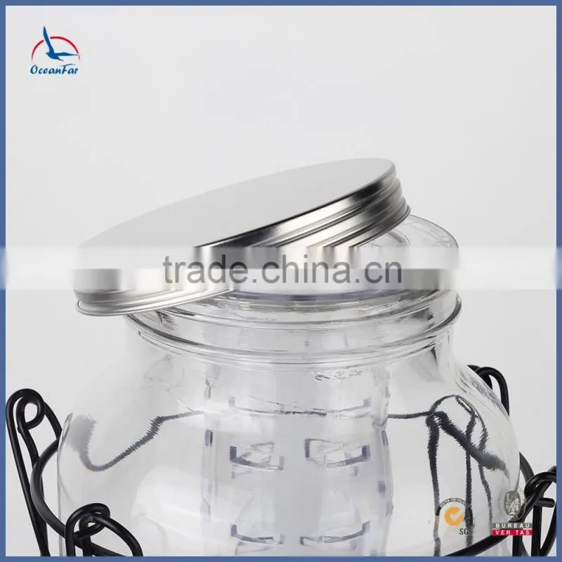 Hot Selling Products Glass Drink Dispenser Fashion Glass Honey Dispenser