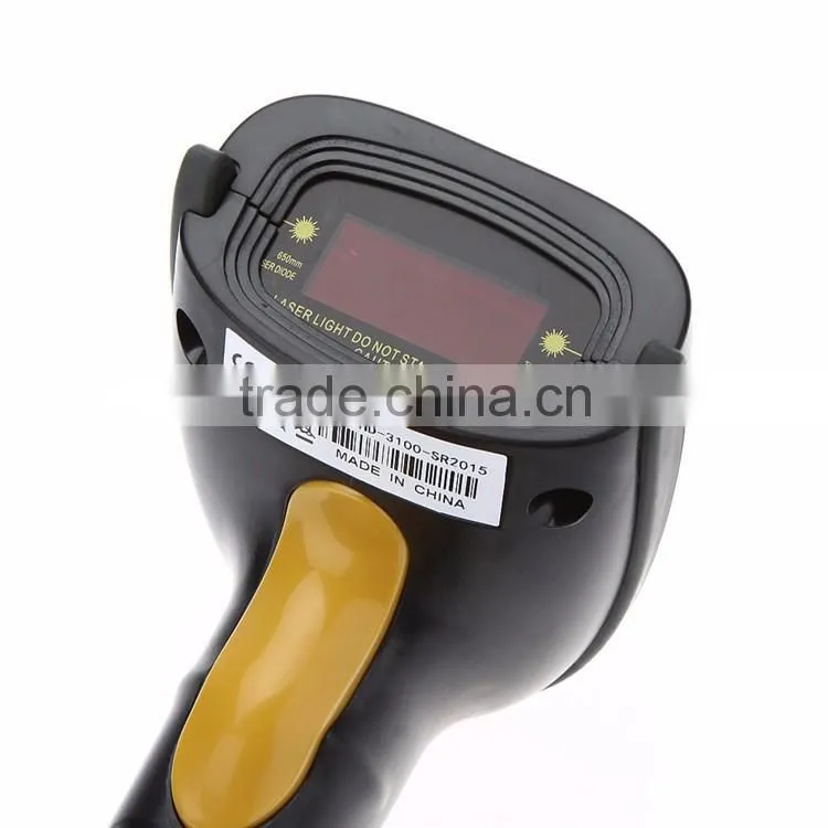 YHDAA Portable 1D Bluetooth Wireless Rugged Android Barcode Scanner with Memory