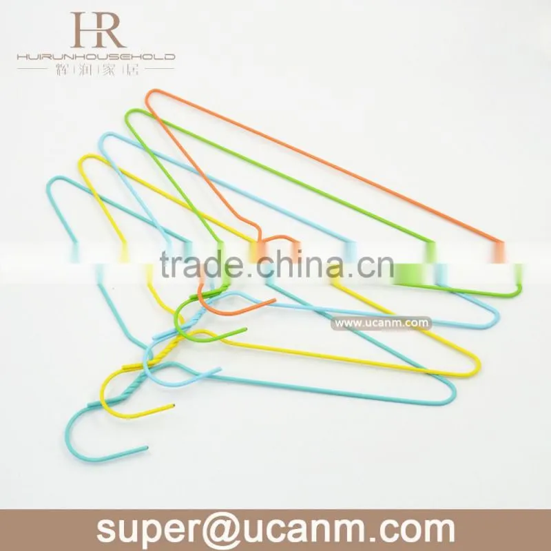 HRC-28 colored dry cleaner wire hanger for clothes