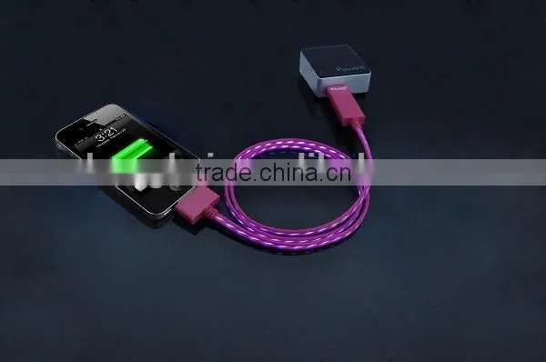 visible flowing charger