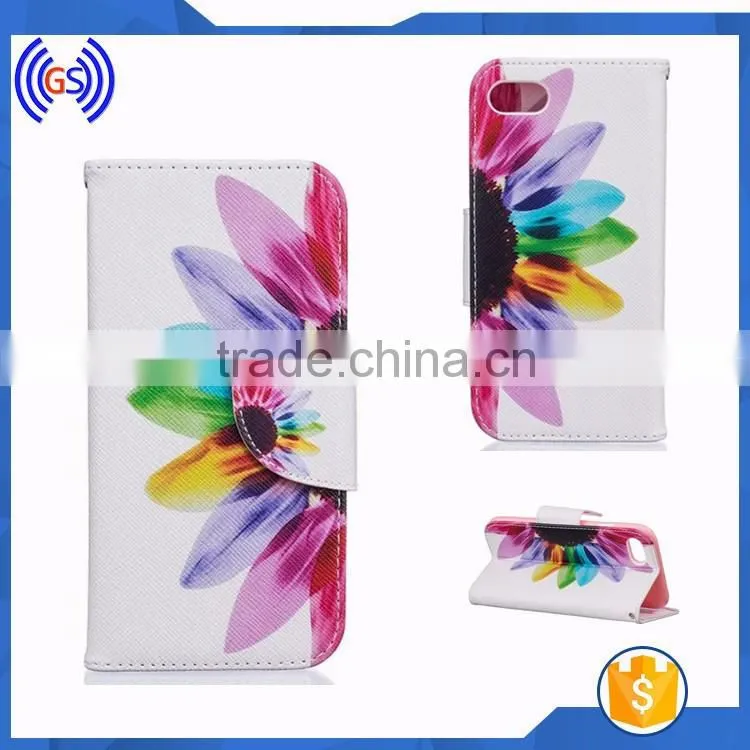 Guangzhou phone case suppliers, 2016 New design wallet leather case for iphone 7