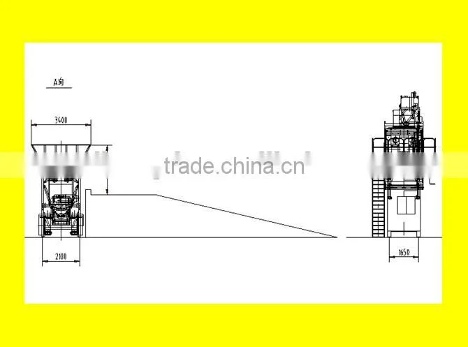 Mobile Concrete Batching Plant YHZS60 with Reasonable Price on Sale