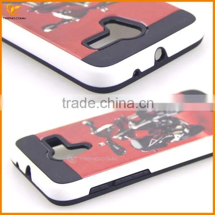 custom design color printing hard back cover case for alcatel POP3 5.5
