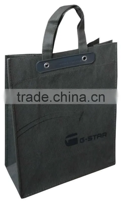 New design silk screen print shopping bag,reusable bag