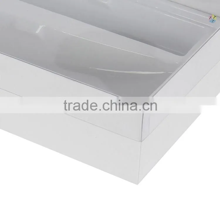 cardboard packaging with pvc window cosmetic paper box