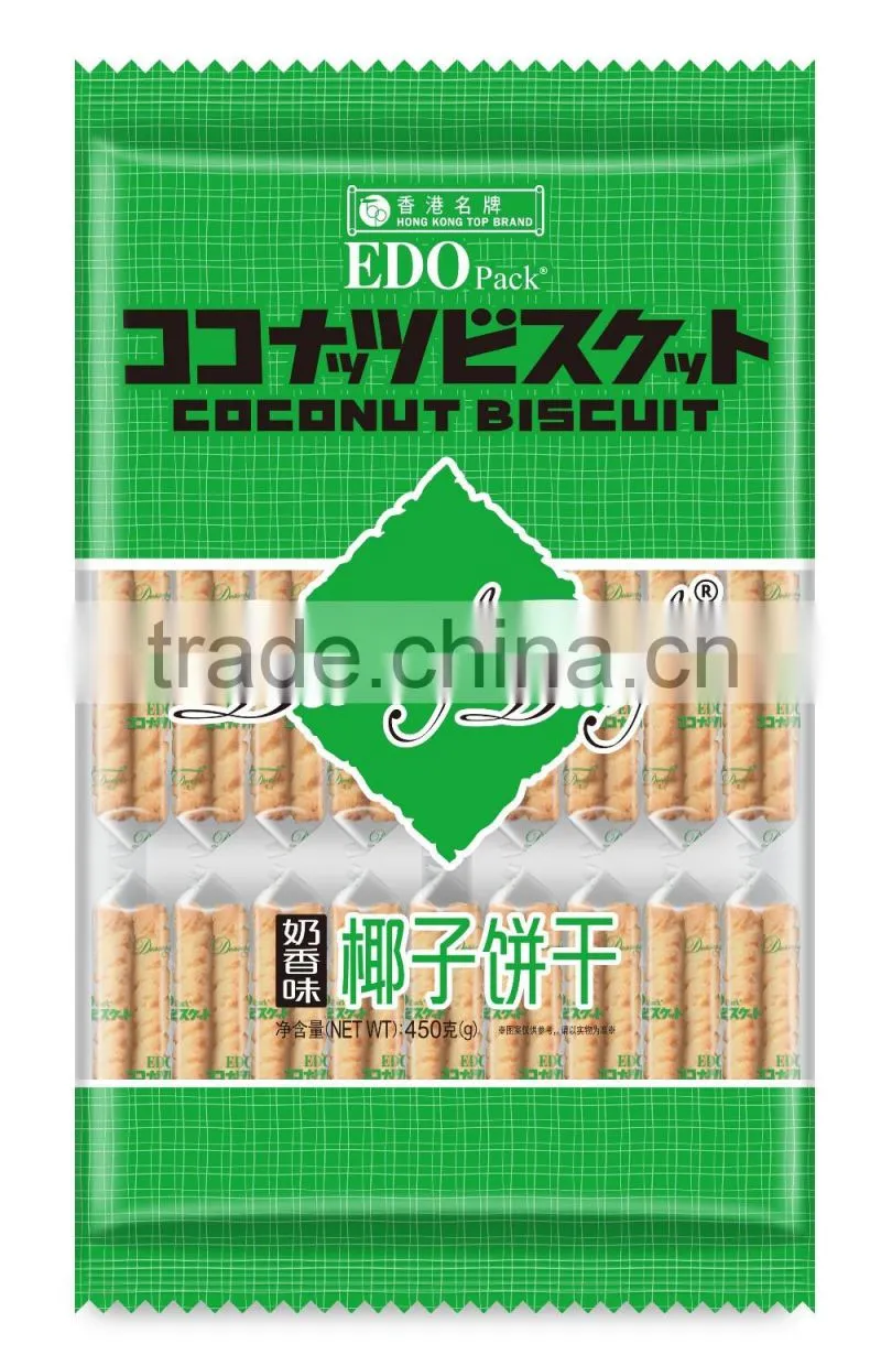 EDO PACK---450g Coconut biscuit(original flavor)