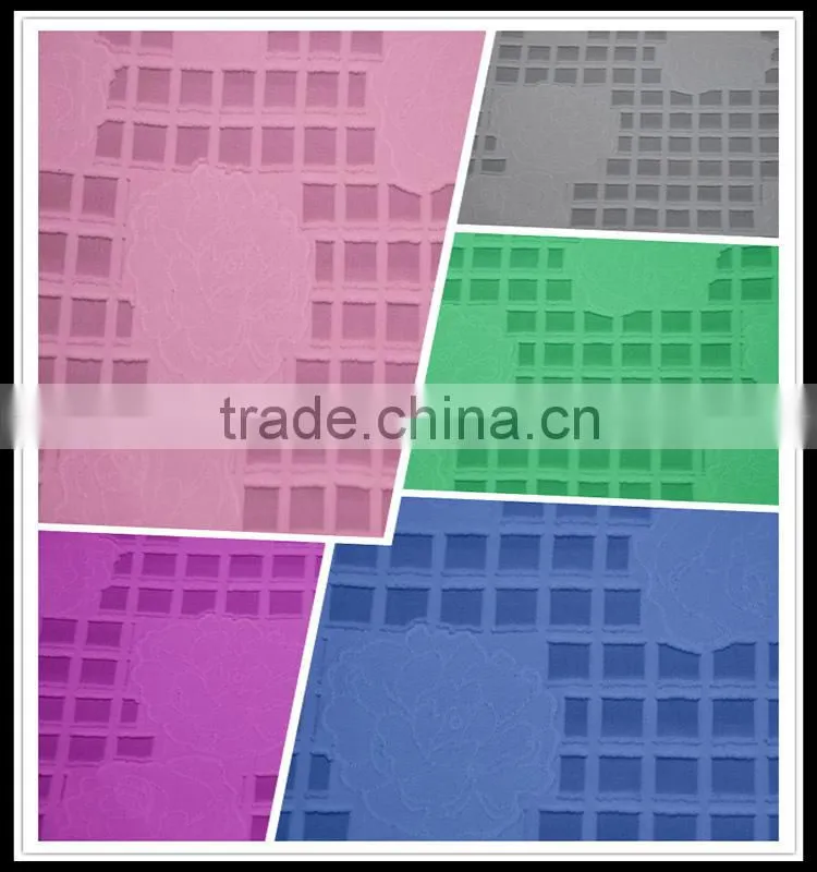 Polyester 125GSM clipping chiffon dress fabric form China supplier
