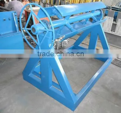 2016 new manual decoiler, manual uncoiler, passive uncoiler, unpowered uncoiler