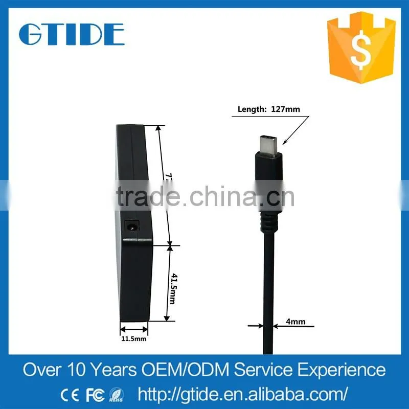 High Speed USB 3.1 Type C Type-C Connector Data Cable to 4 Port USB 3.1 Adapter Hub