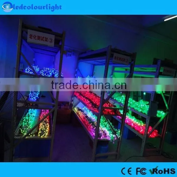 rgb full color c9 led christmas string lights