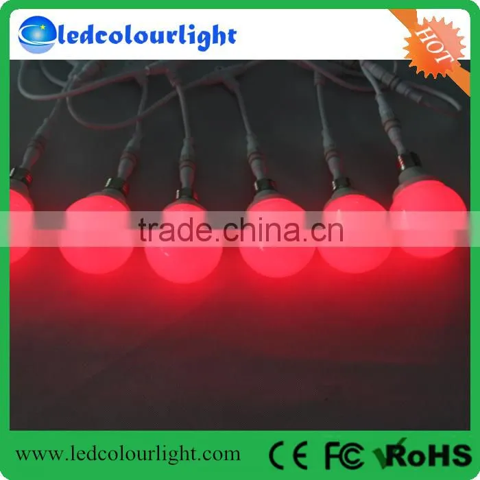 DMX control 80mm led energy saving bulb light