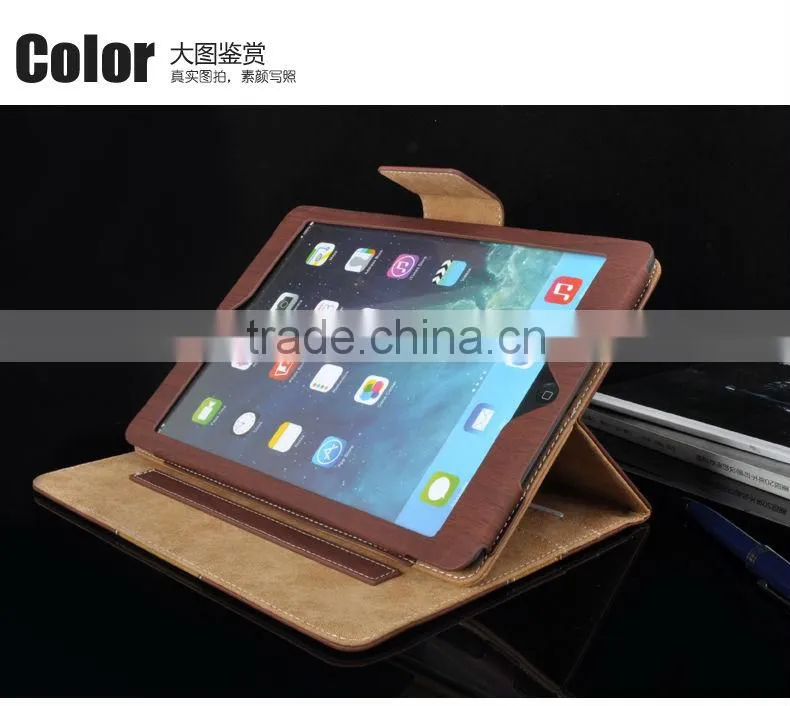wholesale wood smart case cover for ipad air case sublimation cover