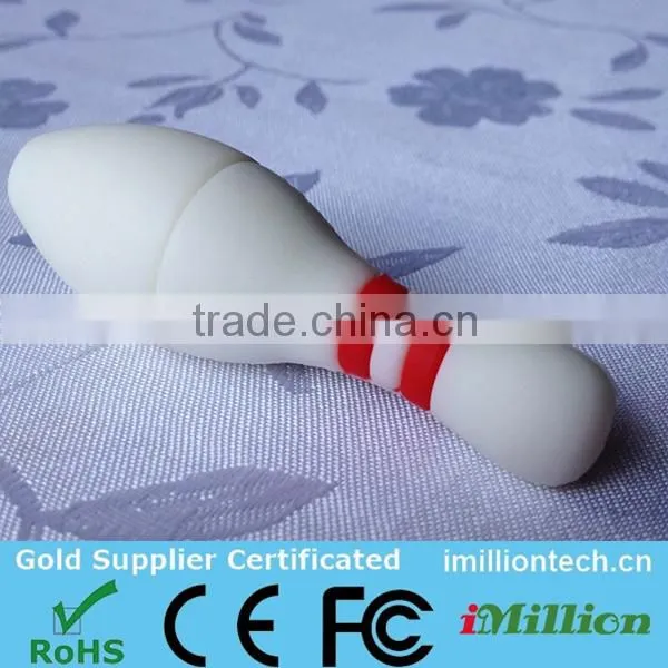 bulk items promo 3d pvc bowl shape usb drive