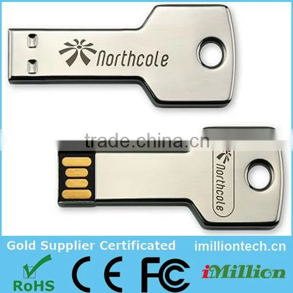 Colorful key usb flash drive 2gb,promotion 8gb car key shape usb flash drive,logo printing metal key shaped usb 4gb with logo