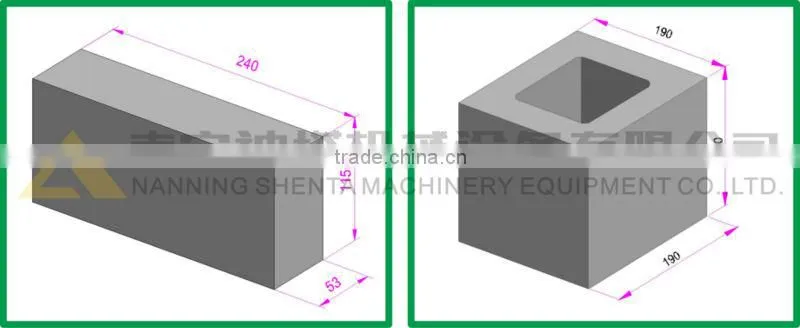 QTJ4-40 Precast concrete machine, Concrete machine