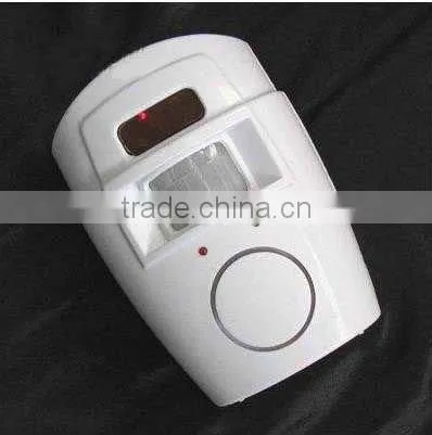 home security Motion Sensor Alarm Set with 2 Keychain Remotes