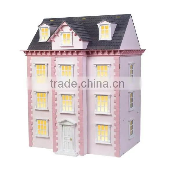 Three Storied Wooden Dollhouse