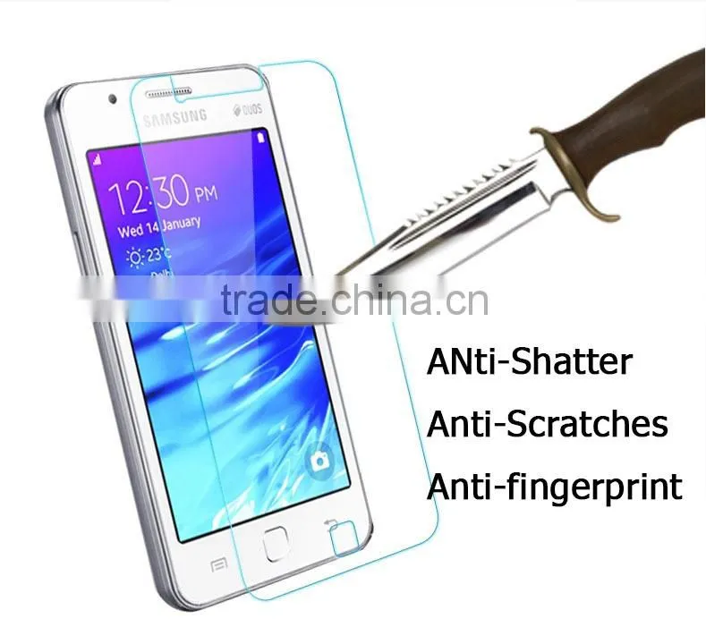 For Samsung tempered glass screen protector, for Samsung Galaxy Z1 Z130H screen protector
