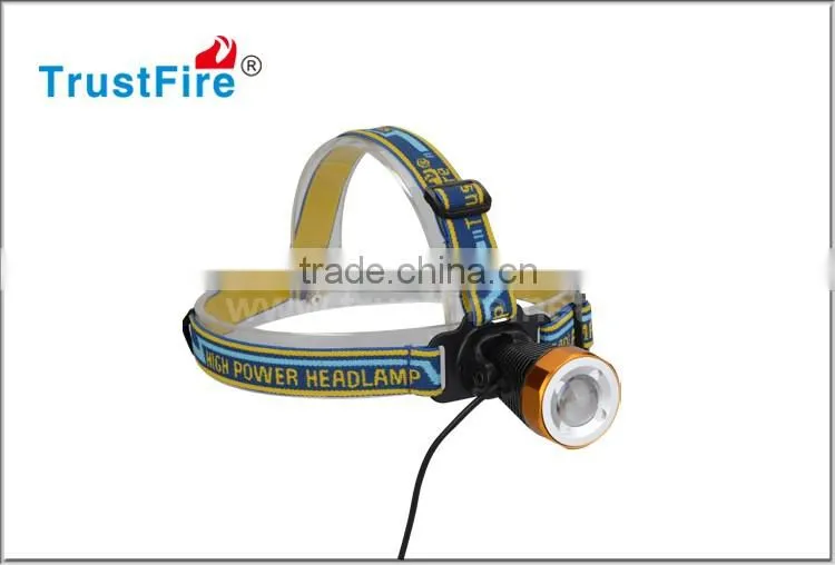 China supplier head flashlight 3868-H6 use one cree XM-L 2 led 400lm rechargeable cree led headlamp