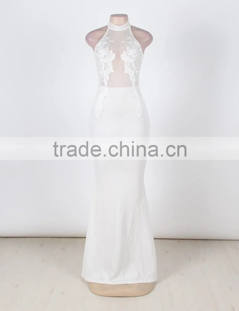2016 Latest Fashion Hot Wholesale Black Sexy Night Dress Maxi Dresses