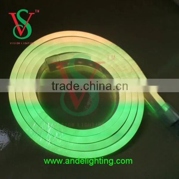 Outdoor UV resistant neon light with SMD5050 strip for building showcase decoration
