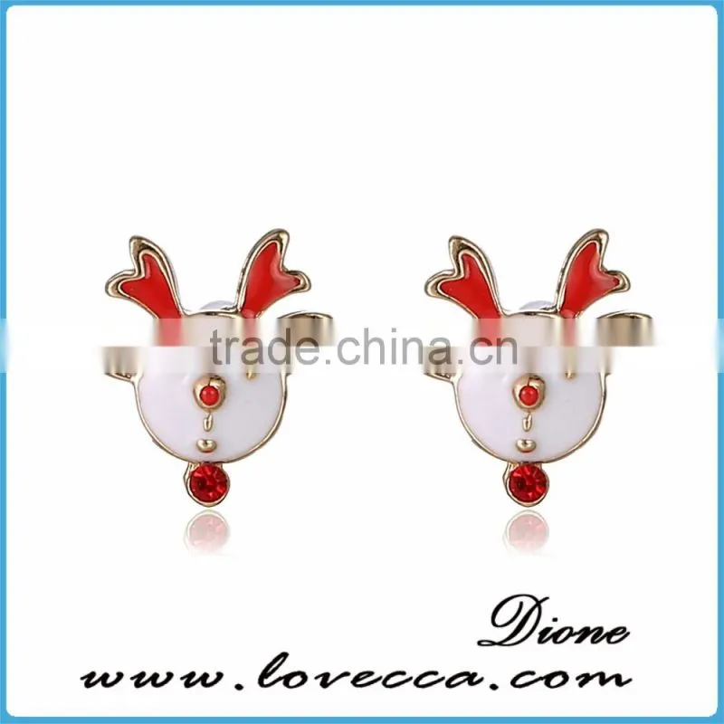 new 2016 latest Christmas deer design earring